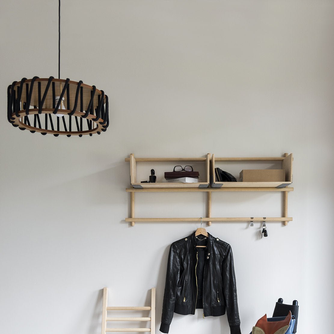 Suspension noire L Macaron - EMKO - The Cool Republic
