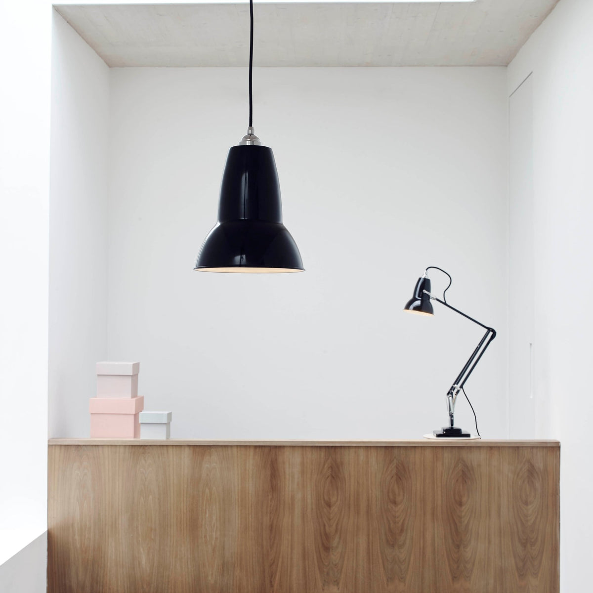 Suspension noire Midi Original 1227 - Anglepoise - The Cool Republic