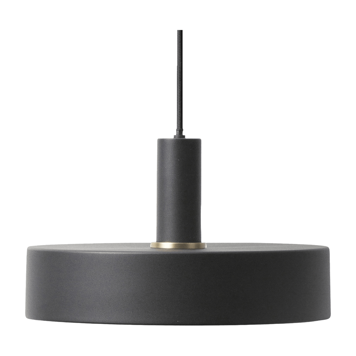 Suspension noire socket low noir Record Collect - Ferm Living - The Cool Republic