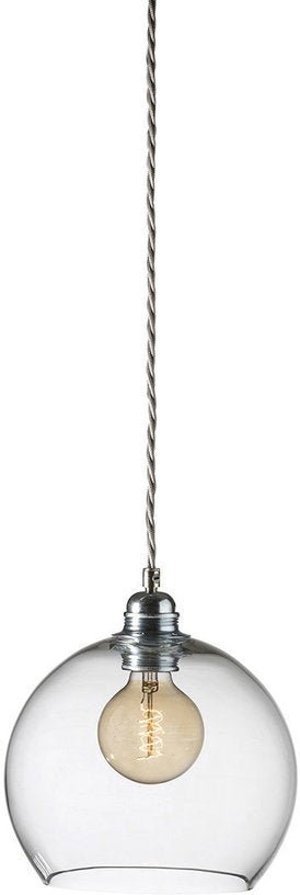 Suspension Ø22 cm Rowan Argenté - Ebb & Flow - The Cool Republic