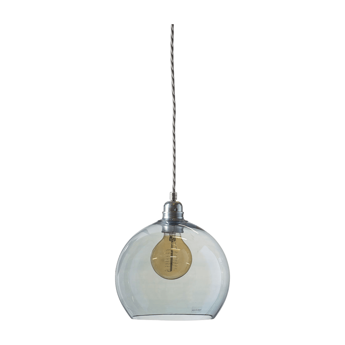 Suspension Ø22 cm Rowan Bleu Topaze - Ebb & Flow - The Cool Republic