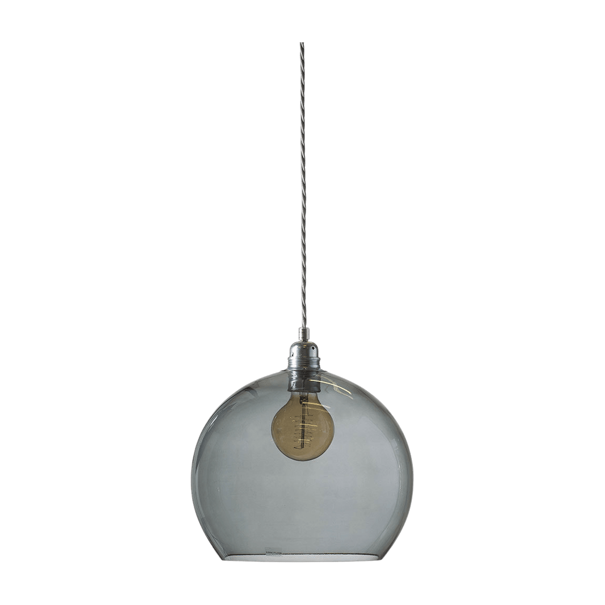 Suspension Ø28 cm Rowan Gris fumé - Ebb & Flow - The Cool Republic