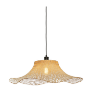 Suspension ondulée en bambou naturel 65x20 cm Ibiza - Good & Mojo - The Cool Republic