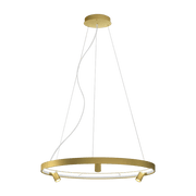 Suspension ronde 100 cm in brass Arena - Panzeri - The Cool Republic