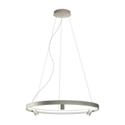 Suspension ronde 100 cm in titanium Arena - Panzeri - The Cool Republic