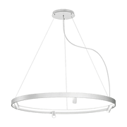 Suspension ronde 150 cm in white metal Arena - Panzeri - The Cool Republic