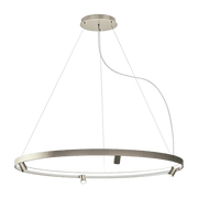 Suspension ronde 150 cm in titanium Arena - Panzeri - The Cool Republic