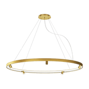 Suspension ronde 200 cm in brass Arena - Panzeri - The Cool Republic