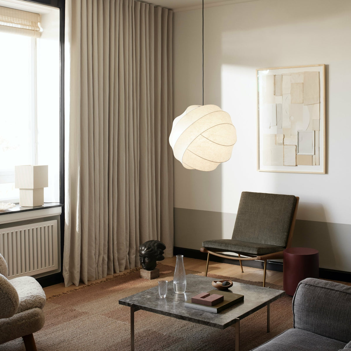 Suspension ronde en cocon 65 cm Turner - Pholc - The Cool Republic
