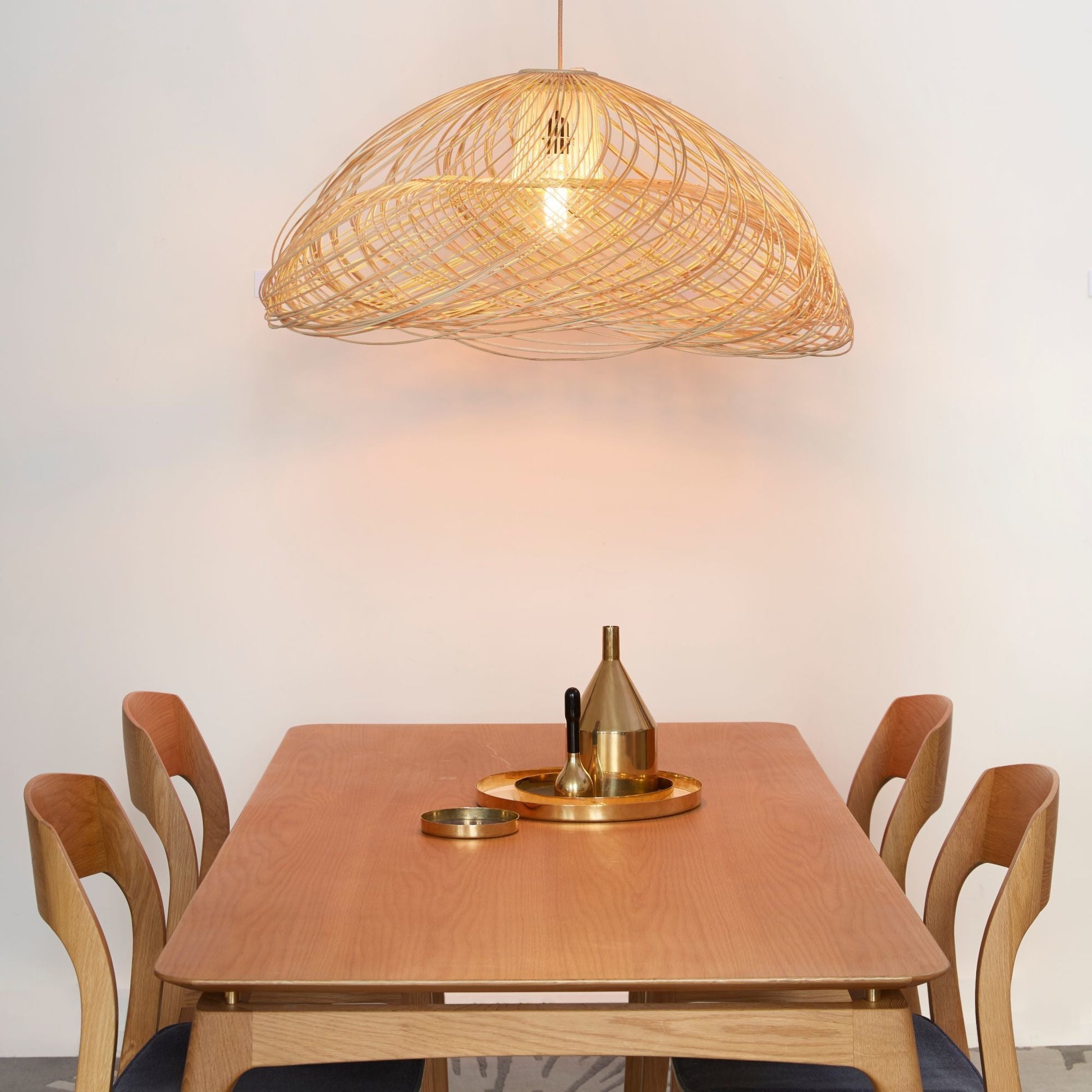 Suspension rotin Satelise - Forestier - The Cool Republic