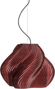 Suspension rouge cerise et chrome 48 cm Soft serve Mega - Crème atelier - The Cool Republic