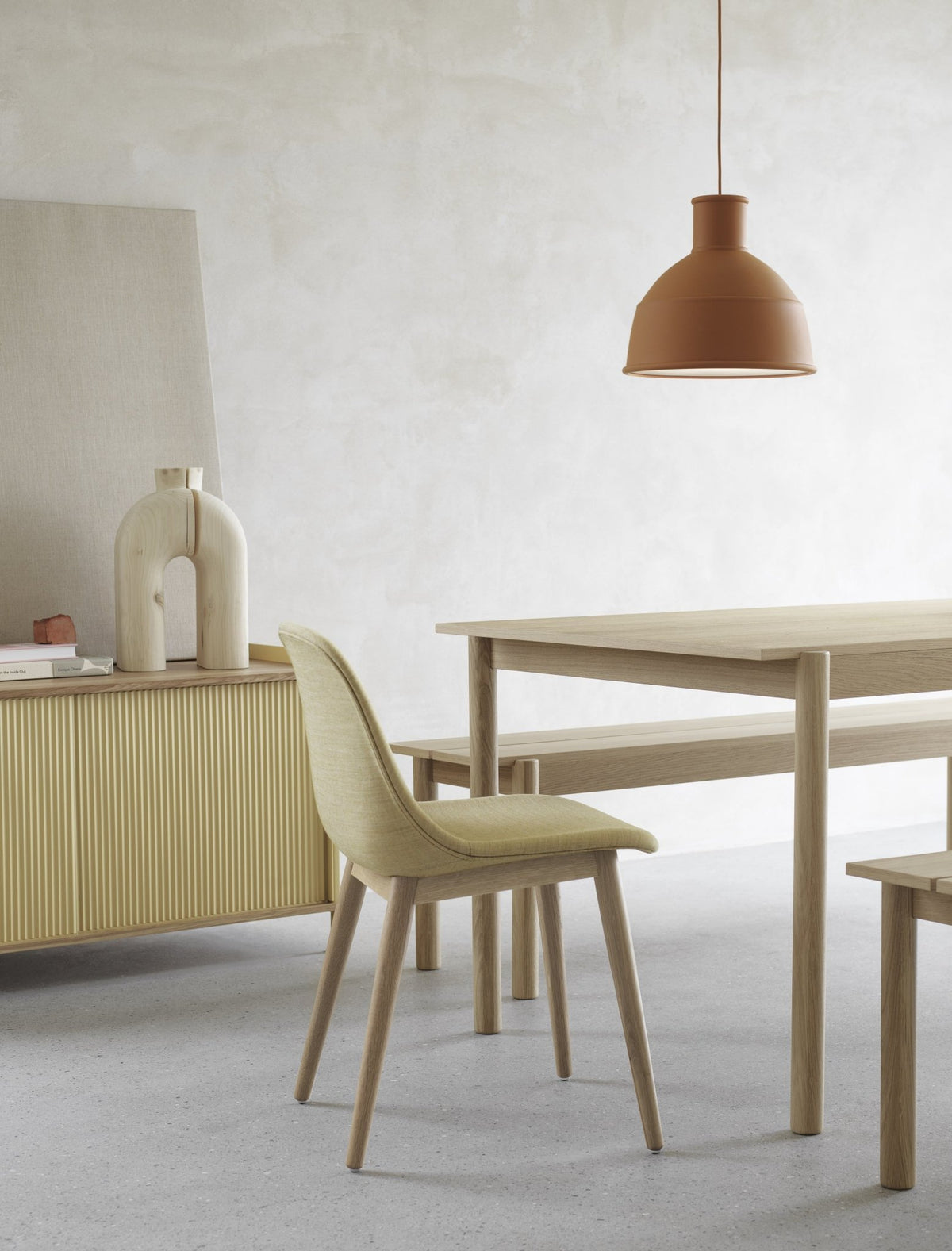 Suspension terracotta Unfold - Muuto - The Cool Republic