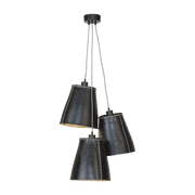 Suspension trio noire en pneu recyclé Amazon 26 cm - Good & Mojo - The Cool Republic