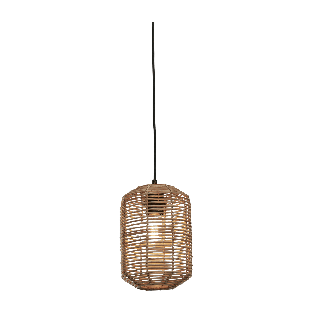 Suspension tube en rotin naturel 18x25 cm Tanami - Good & Mojo - The Cool Republic