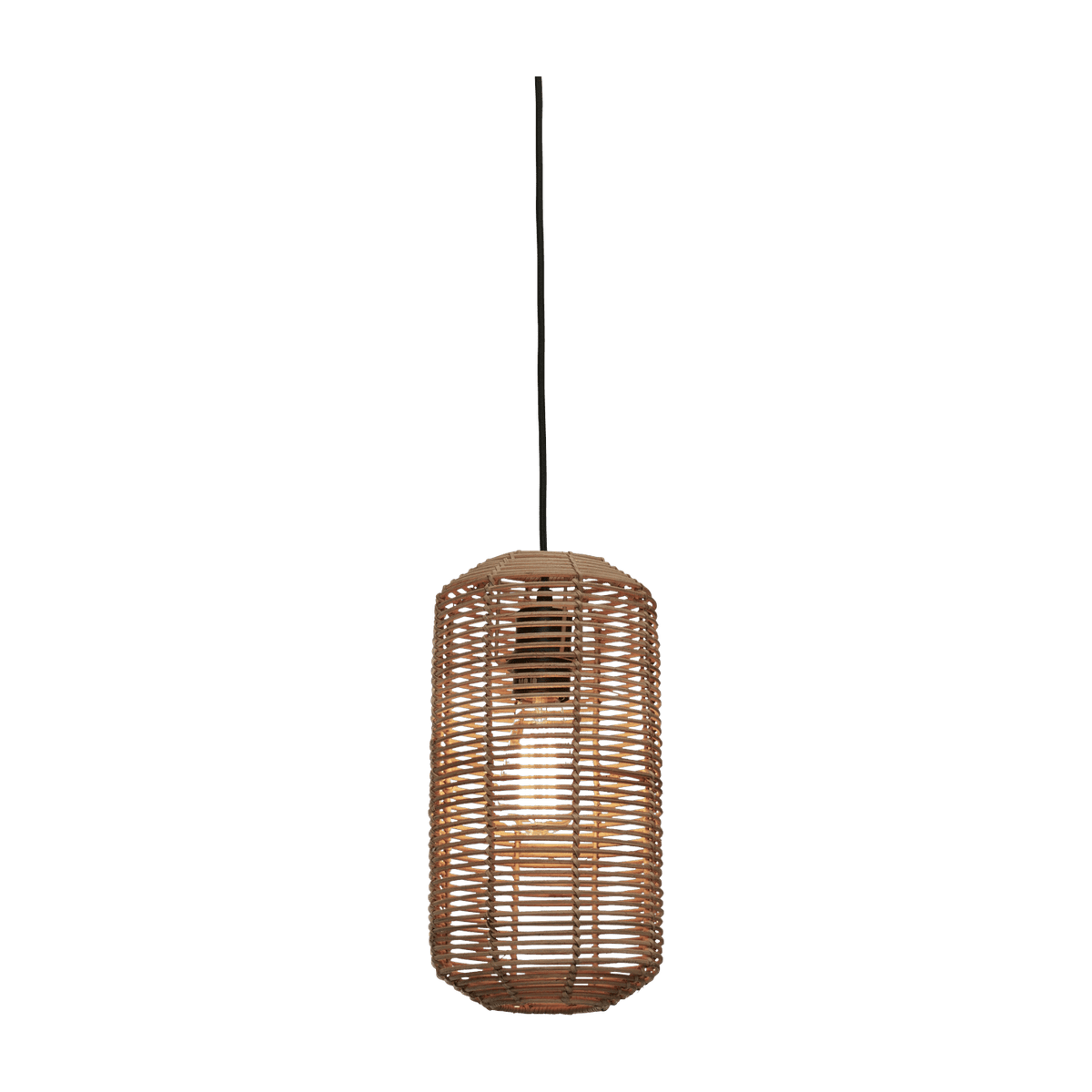 Suspension tube en rotin naturel 18x35 cm Tanami - Good & Mojo - The Cool Republic