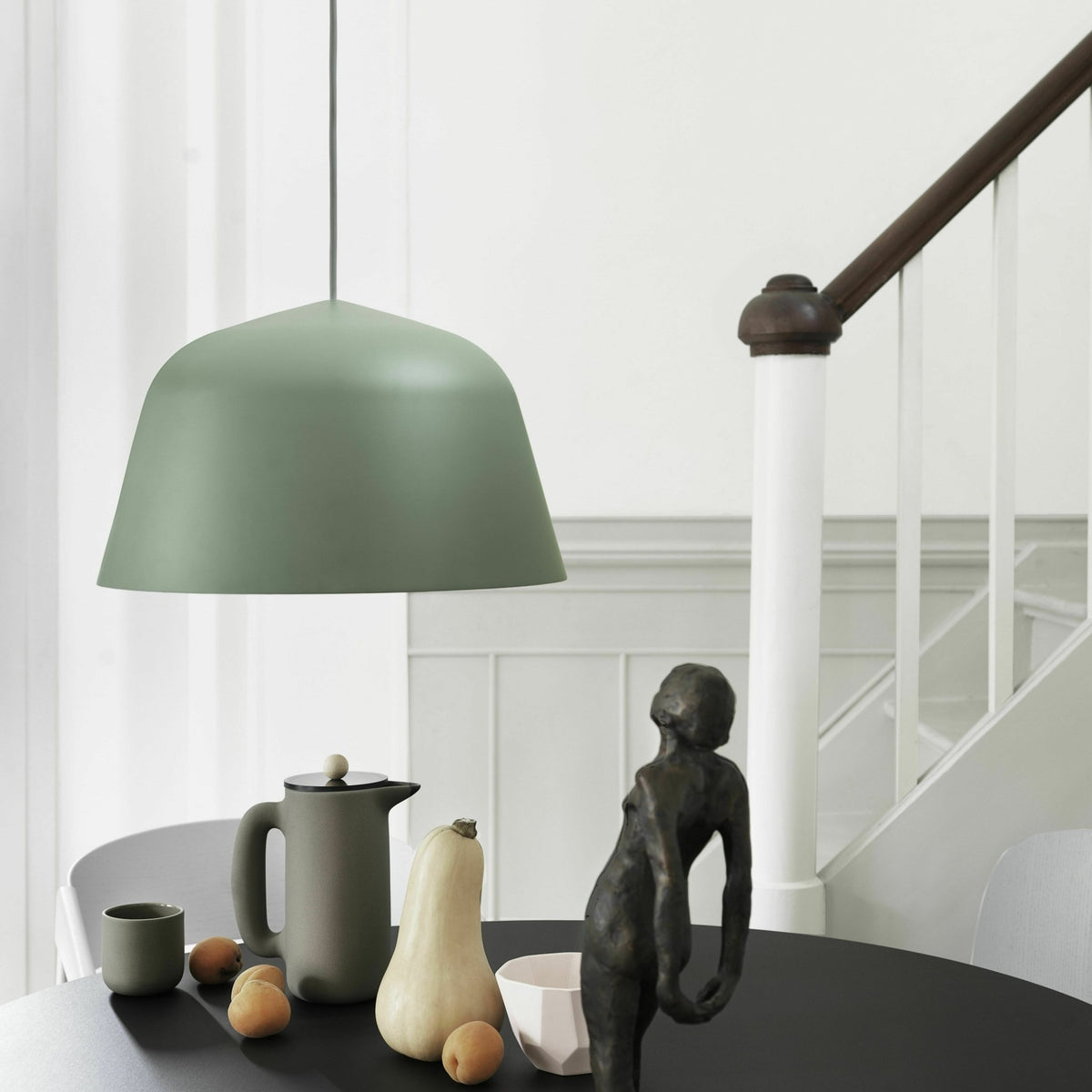 Suspension verte claire D55 cm Ambit - Muuto - The Cool Republic
