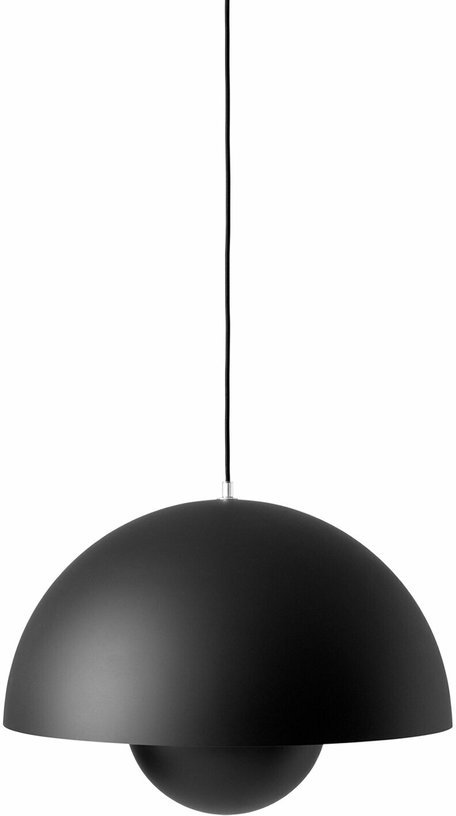Suspension XL noir mat Flowerpot VP2 - &tradition - The Cool Republic