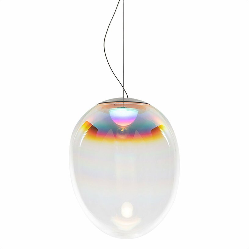 Suspensions en verre iridescent 30 cm Stellar Nebula - Artemide - The Cool Republic