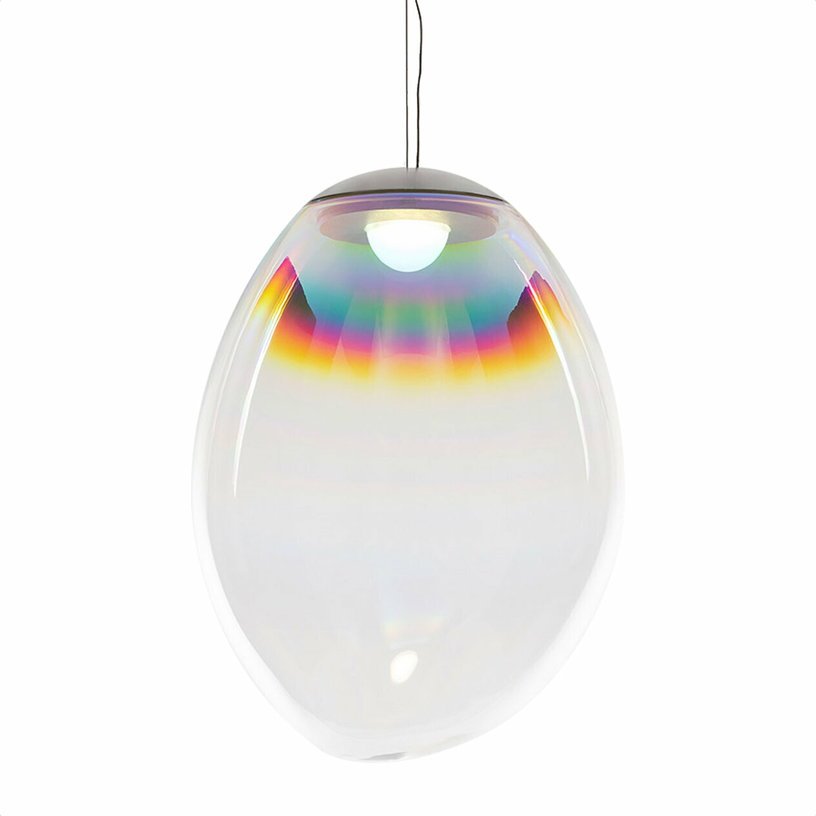 Suspensions en verre iridescent 40 cm Stellar Nebula - Artemide - The Cool Republic