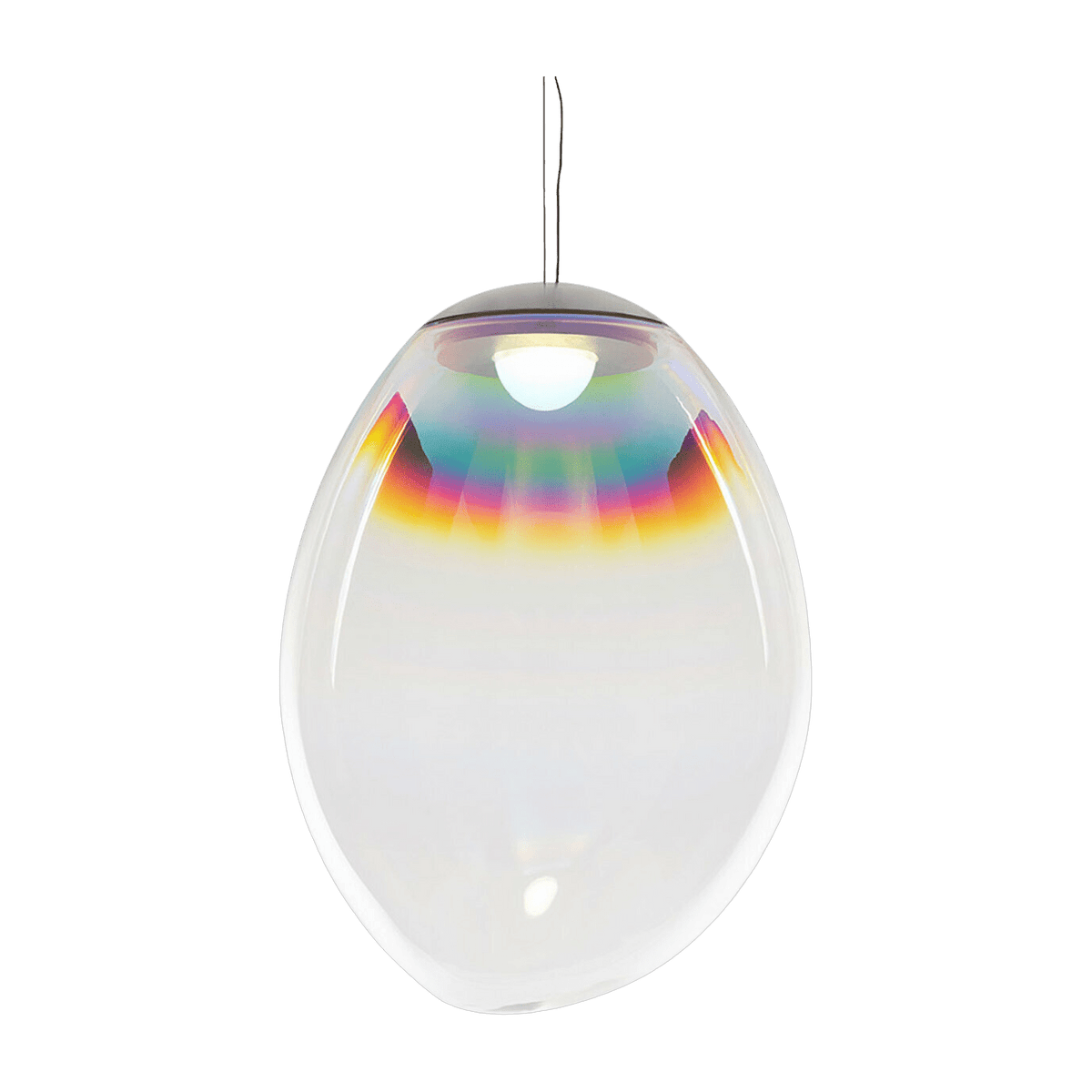 Suspensions en verre iridescent 40 cm Stellar Nebula - Artemide - The Cool Republic