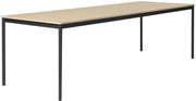 Table 140 cm en chêne piétement noir Base - Muuto - The Cool Republic