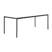Table 190 cm blanche piétement noir Base - Muuto - The Cool Republic
