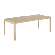 Table 200 cm chêne naturel Workshop - Muuto - The Cool Republic