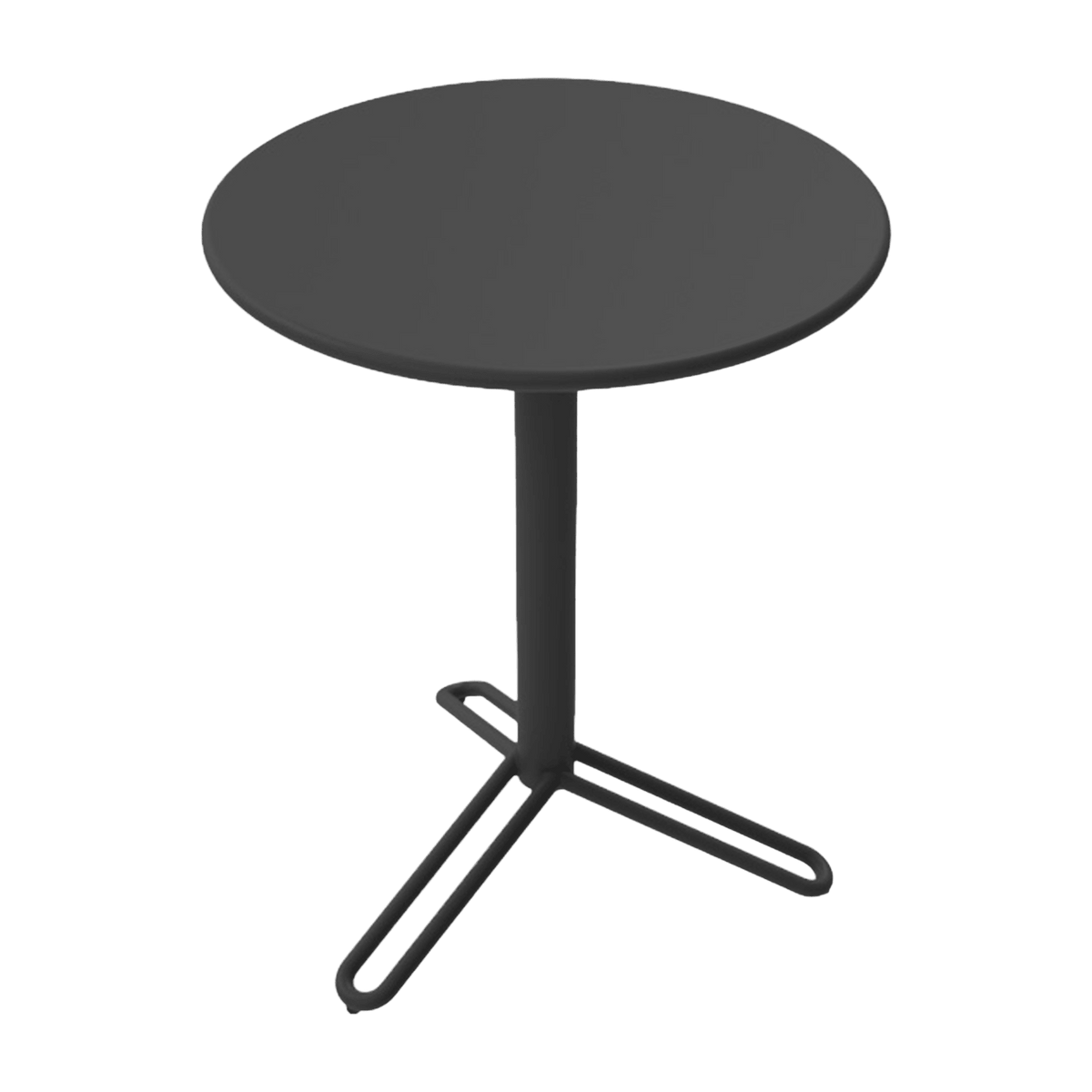 Table 60cm charbon Huggy Bistro - Maiori - The Cool Republic