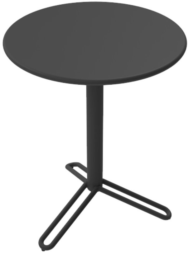 Table 75cm charbon Huggy Bistro - Maiori - The Cool Republic