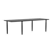 Table à dîner en chêne noir 95 x 250 cm Oku - NORR11 - The Cool Republic