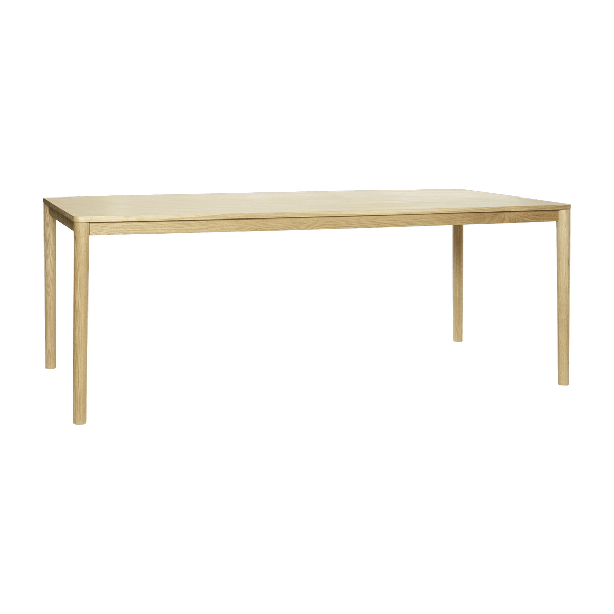 Table à manger 200 x 100 cm en chêne naturel - Hübsch - The Cool Republic