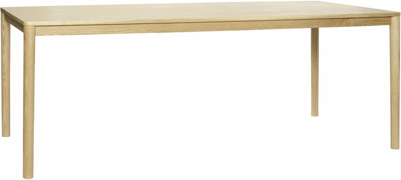 Table à manger 200 x 100 cm en chêne naturel - Hübsch - The Cool Republic