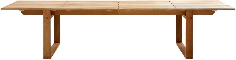 Table à manger 332 x 100 en teck Endless - Cane - Line - The Cool Republic
