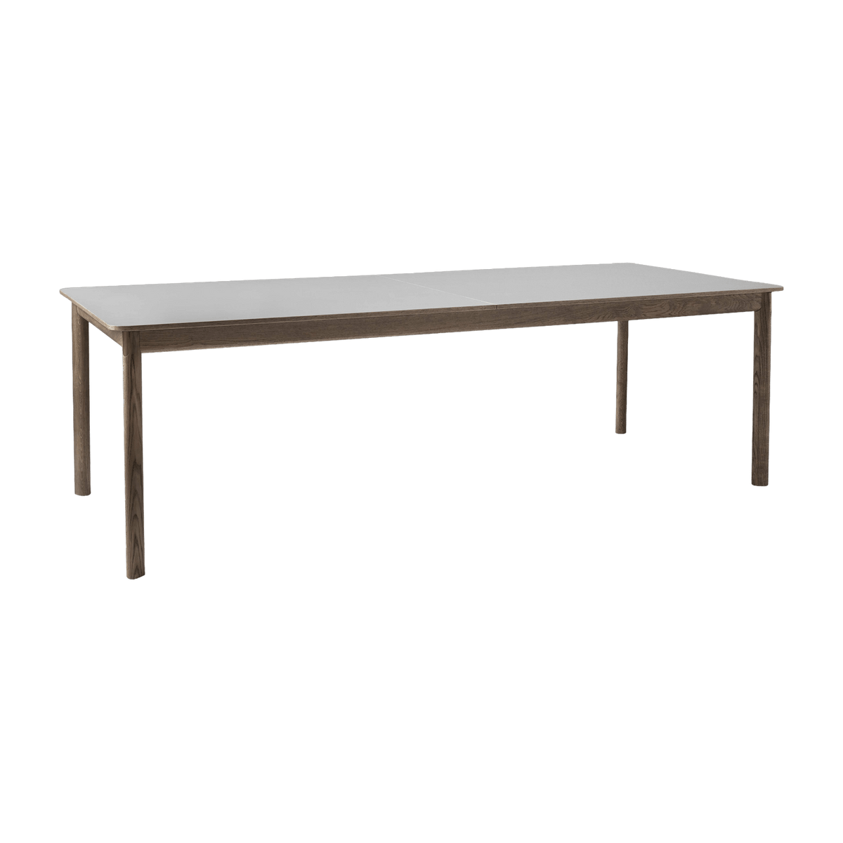 Table à manger avec rallonge en chêne fumé stratifié Fenix 240 à 340 cm Patch HW2 - &Tradition - The Cool Republic