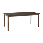 Table à manger avec rallonge en noyer chocolat stratifié Fenix 180 à 280 cm Patch HW1 - &Tradition - The Cool Republic