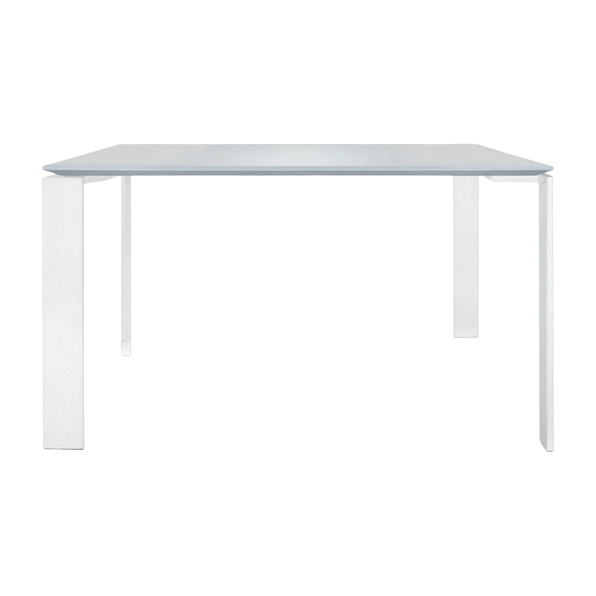 Table à manger blanc 128x128 Four tavolo - Kartell - The Cool Republic