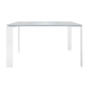 Table à manger blanc 128x128 Four tavolo - Kartell - The Cool Republic