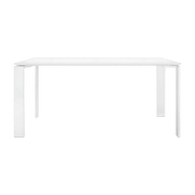 Table à manger blanc 158x79 Four tavolo - Kartell - The Cool Republic