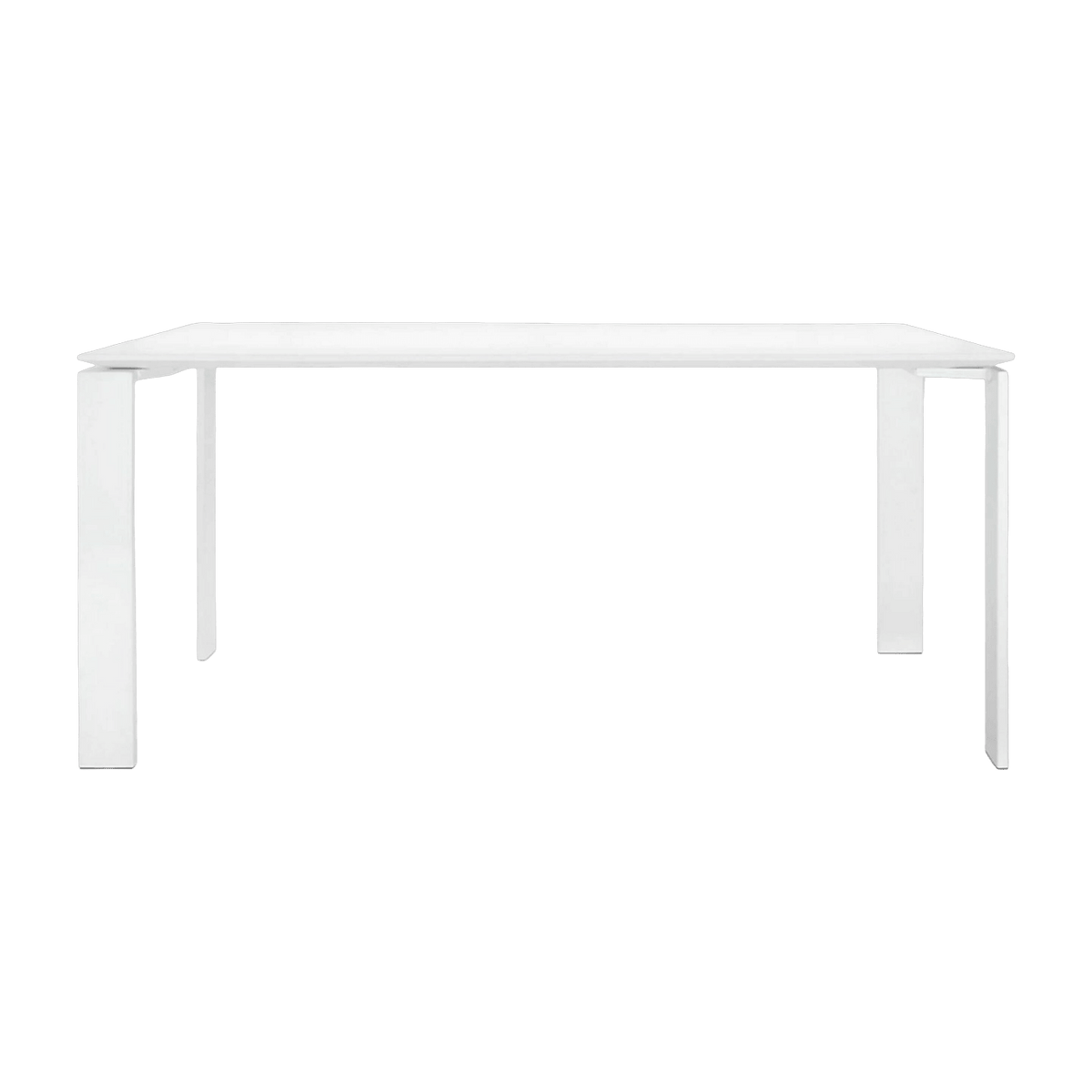 Table à manger blanc 158x79 Four tavolo - Kartell - The Cool Republic