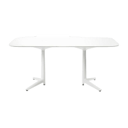Table à manger blanche 180x90 Multiplo - Kartell - The Cool Republic