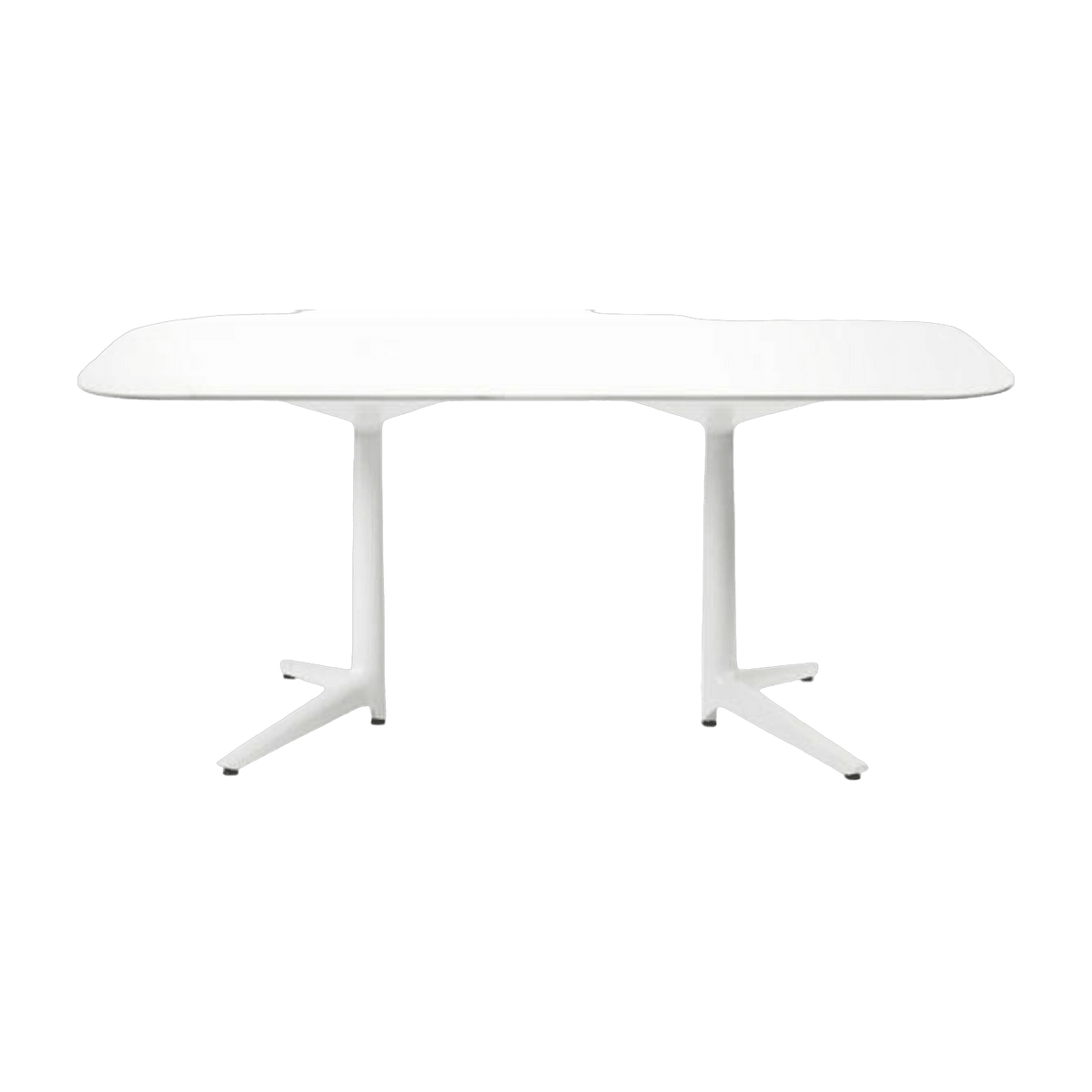 Table à manger blanche 180x90 Multiplo - Kartell - The Cool Republic