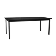 Table à manger carrée en bois teinté noir Dapper - Hübsch - The Cool Republic