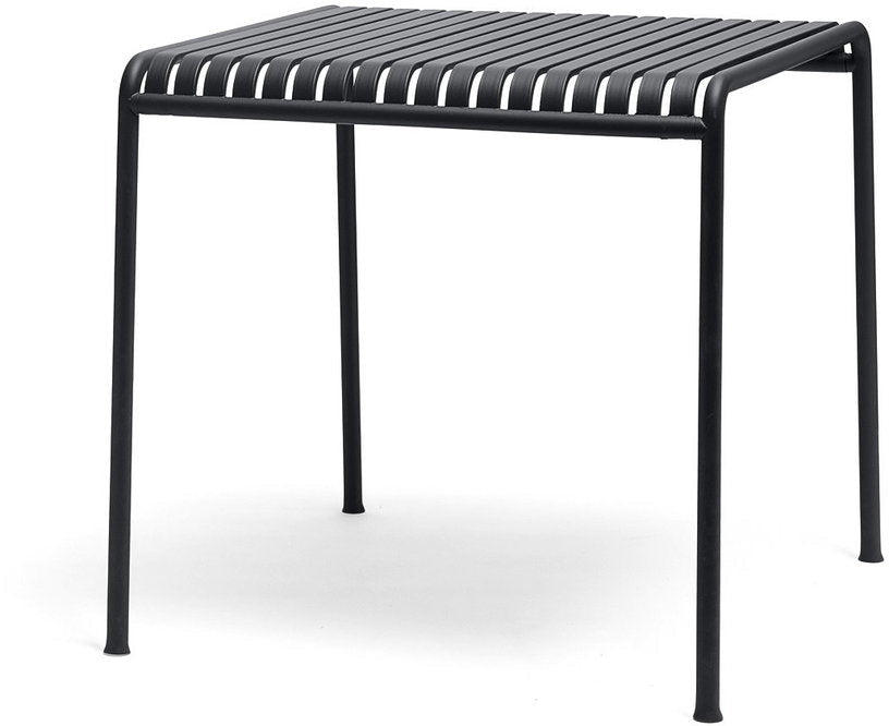 Table à manger d'extérieur en métal anthracite 82,5x90cm Palissade - HAY - The Cool Republic