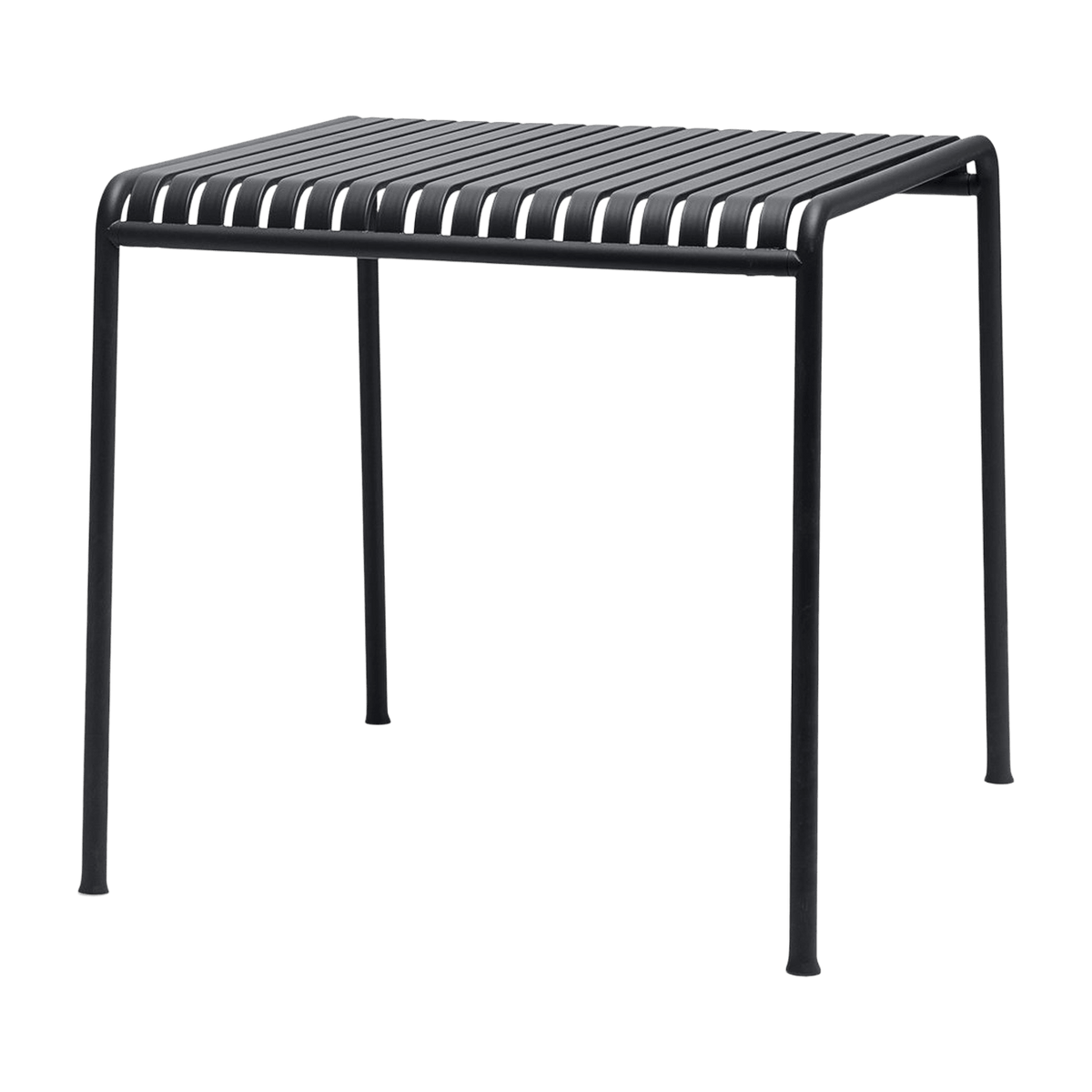 Table à manger d'extérieur en métal anthracite 82,5x90cm Palissade - HAY - The Cool Republic