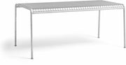 Table à manger d'extérieur en métal gris galvanisé 170x90cm Palissade - HAY - The Cool Republic