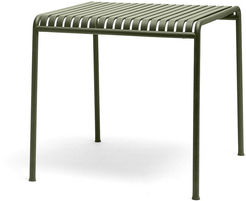 Table à manger d'extérieur en métal olive 82,5x90cm Palissade - HAY - The Cool Republic