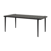 Table à manger en acier noir 190 x 90 x 75 cm Midi - TIPTOE - The Cool Republic