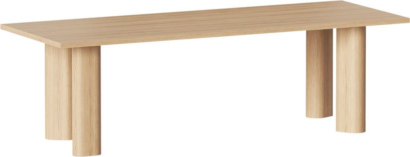 Table à manger en bois de chêne naturel Galta Forte 240 - Kann Design - The Cool Republic