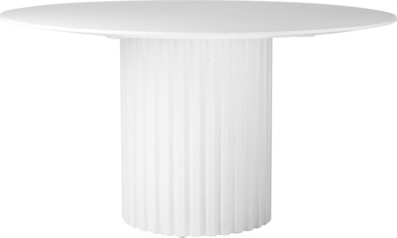 Table à manger en bois de Sungkai blanche 140 cm Pillar - HKliving - The Cool Republic