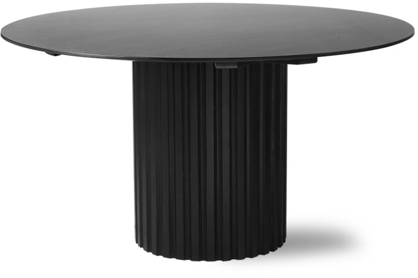 Table à manger en bois de Sungkai noire 140 cm Pillar - HKliving - The Cool Republic